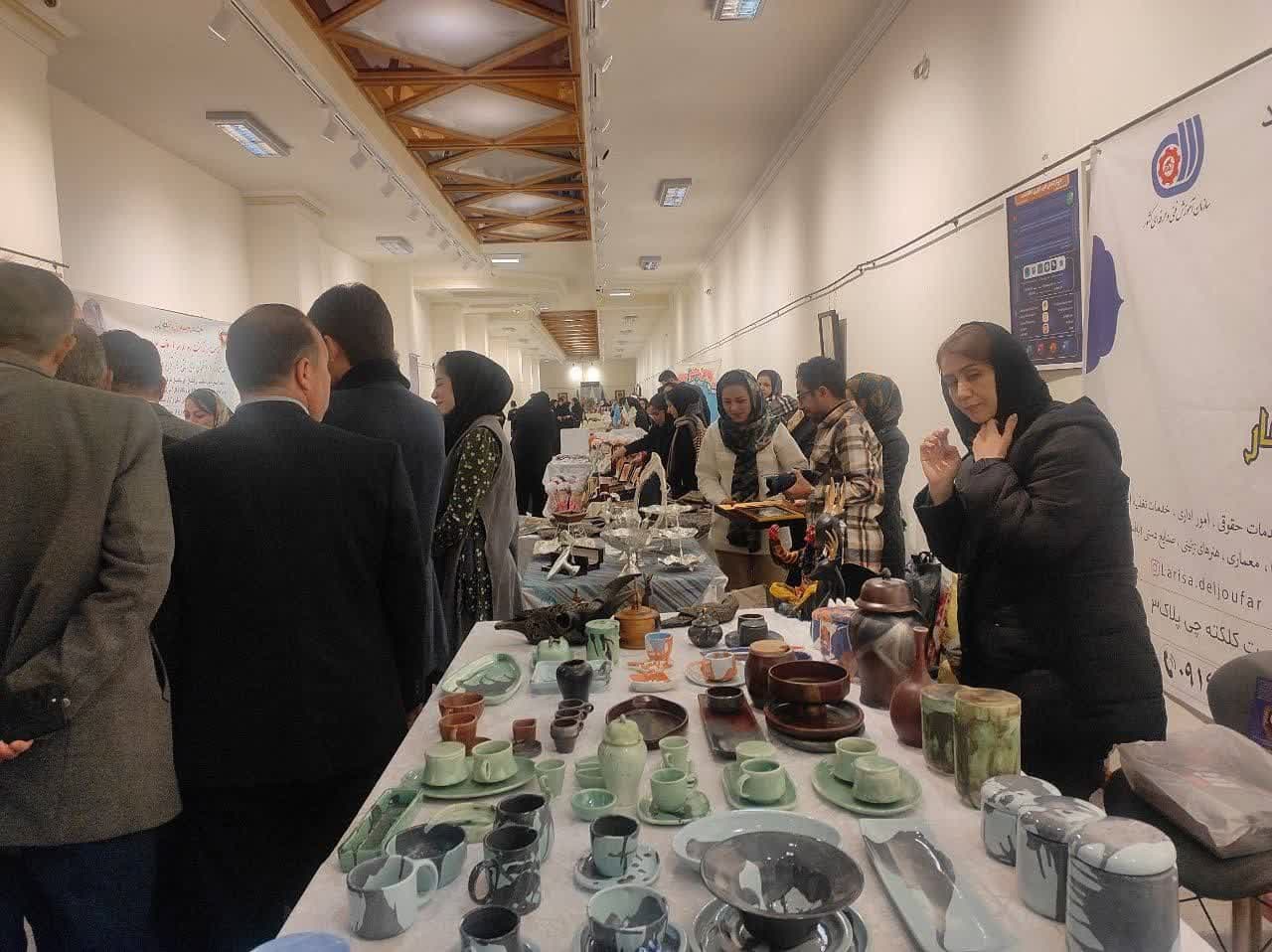بانوک، نمایشگاه محصولات بانوان کارآفرین استان آذربایجان شرقی افتتاح شد
