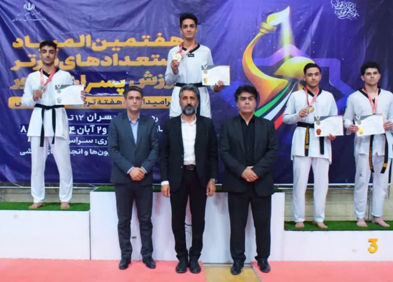 درخشش تکواندوکار آذربایجانشرقی در رقابتهای استعدادهای برتر کشور