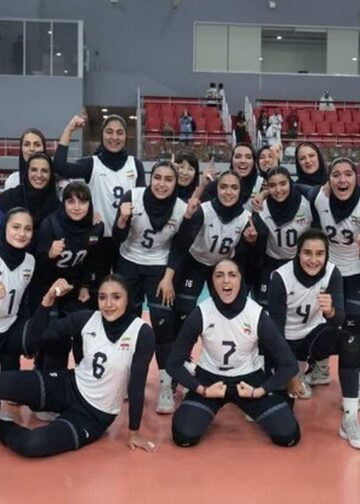 کسب عنوان قهرمانی دختران والیبالیست ایران در بازی های آسیایی