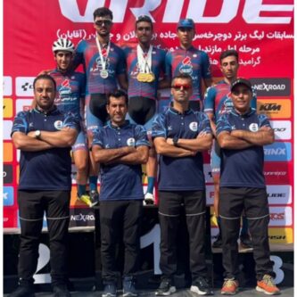 قهرمانی مقتدرانه پتروشیمی تبریز در لیگ دوچرخهسواری کشور