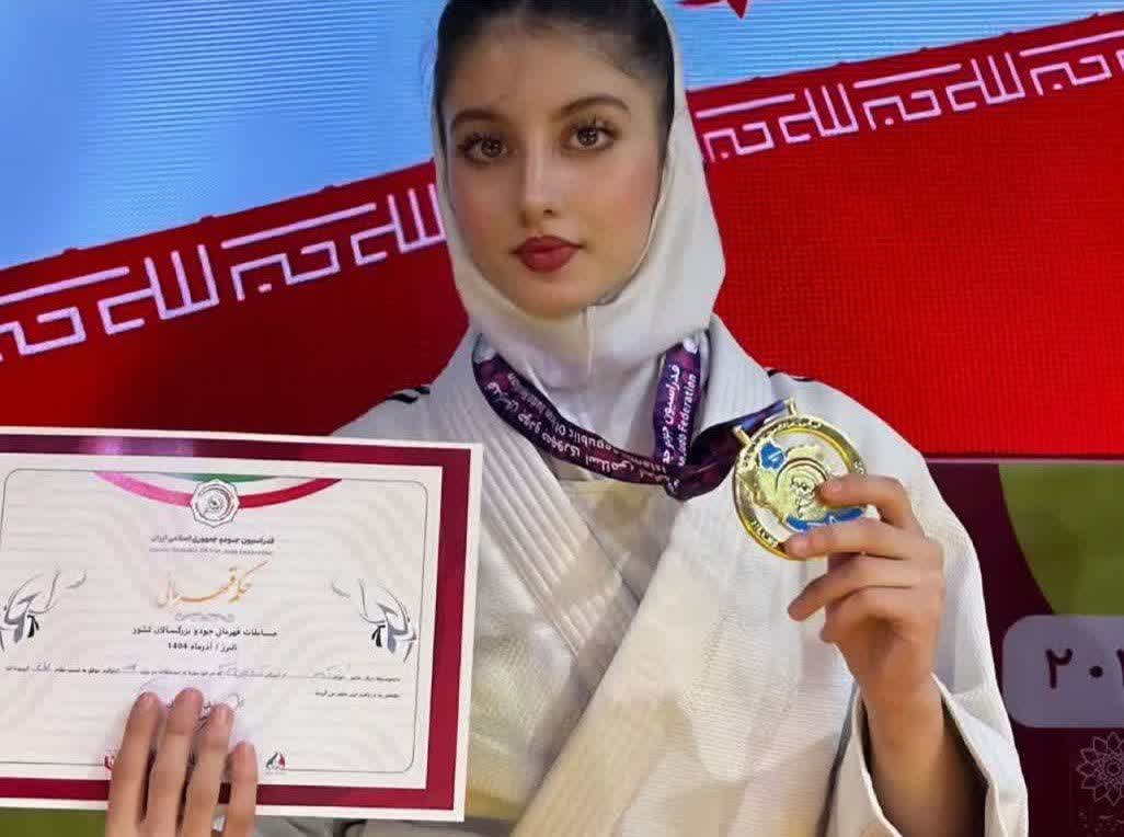 بانوی جودوکار تبریزی در اردوی تیم ملی