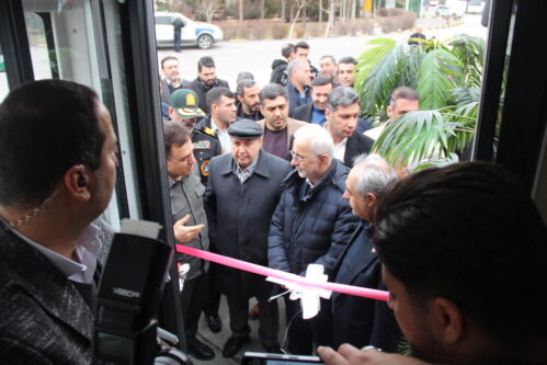 رونمایی از ۱۲۵ دستگاه اتوبوس درونشهری شهرداری تبریز