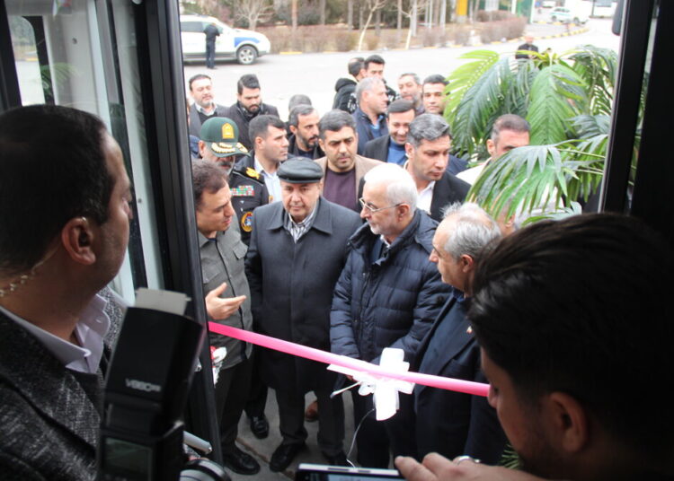 رونمایی از ۱۲۵ دستگاه اتوبوس درونشهری شهرداری تبریز