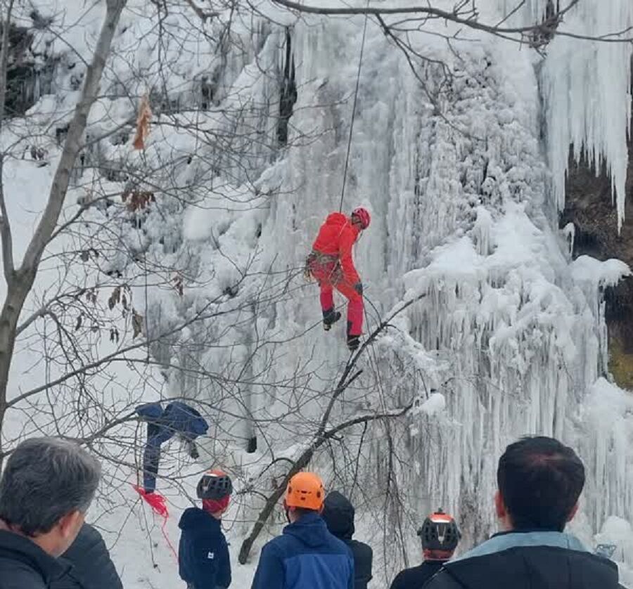 برگزاری جشنواره استانی یخ نوردی در مراغه