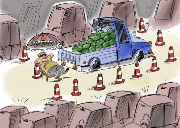 کارتونهایی که ترافیک را به چالش میکشند